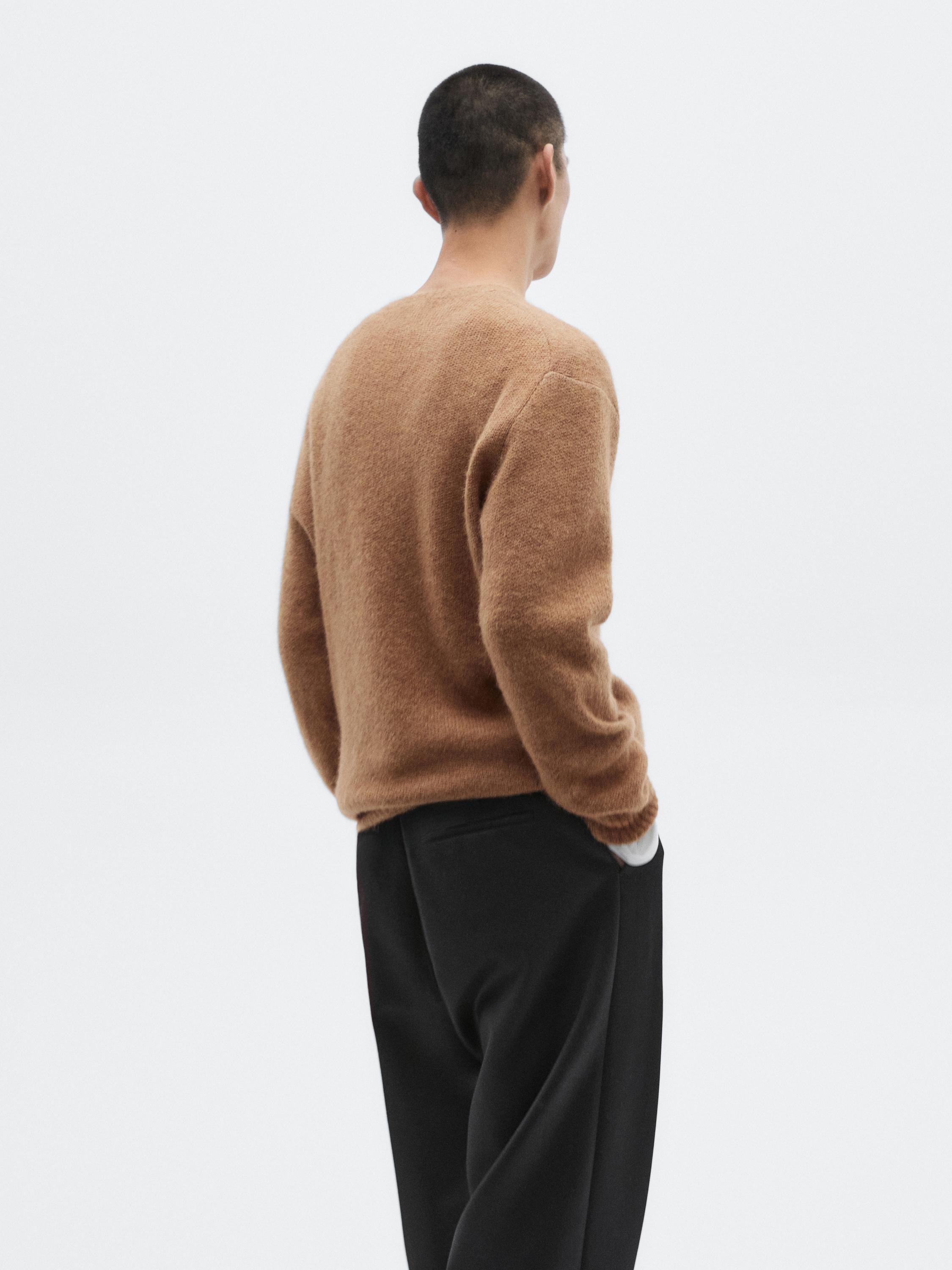 Knit alpaca blend sweater - LIMITED